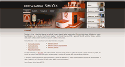 Desktop Screenshot of krby-kamna-simecek.cz